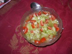 Gurken - Tomatensalat1